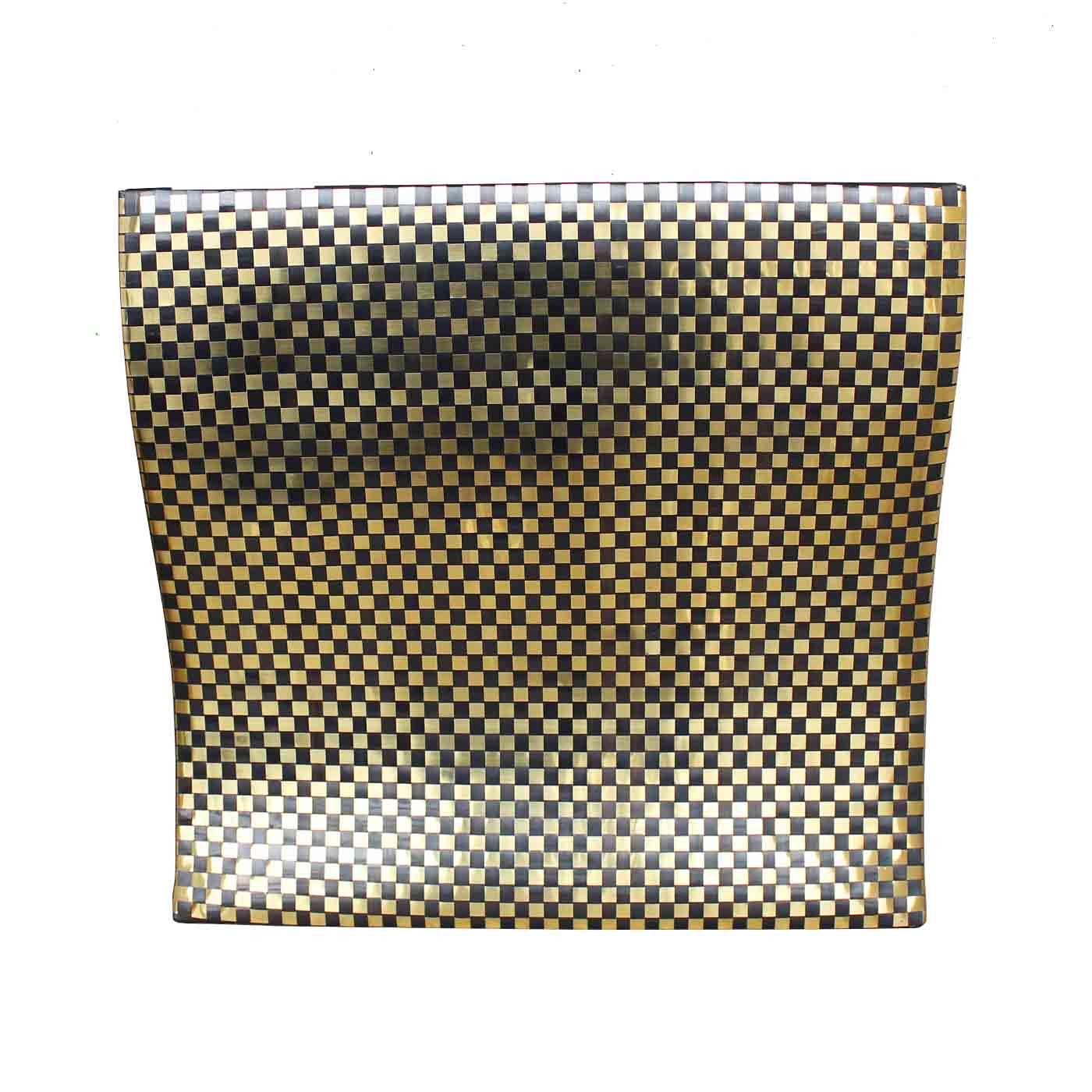Three Dimensional Woven Brass and Copper Form